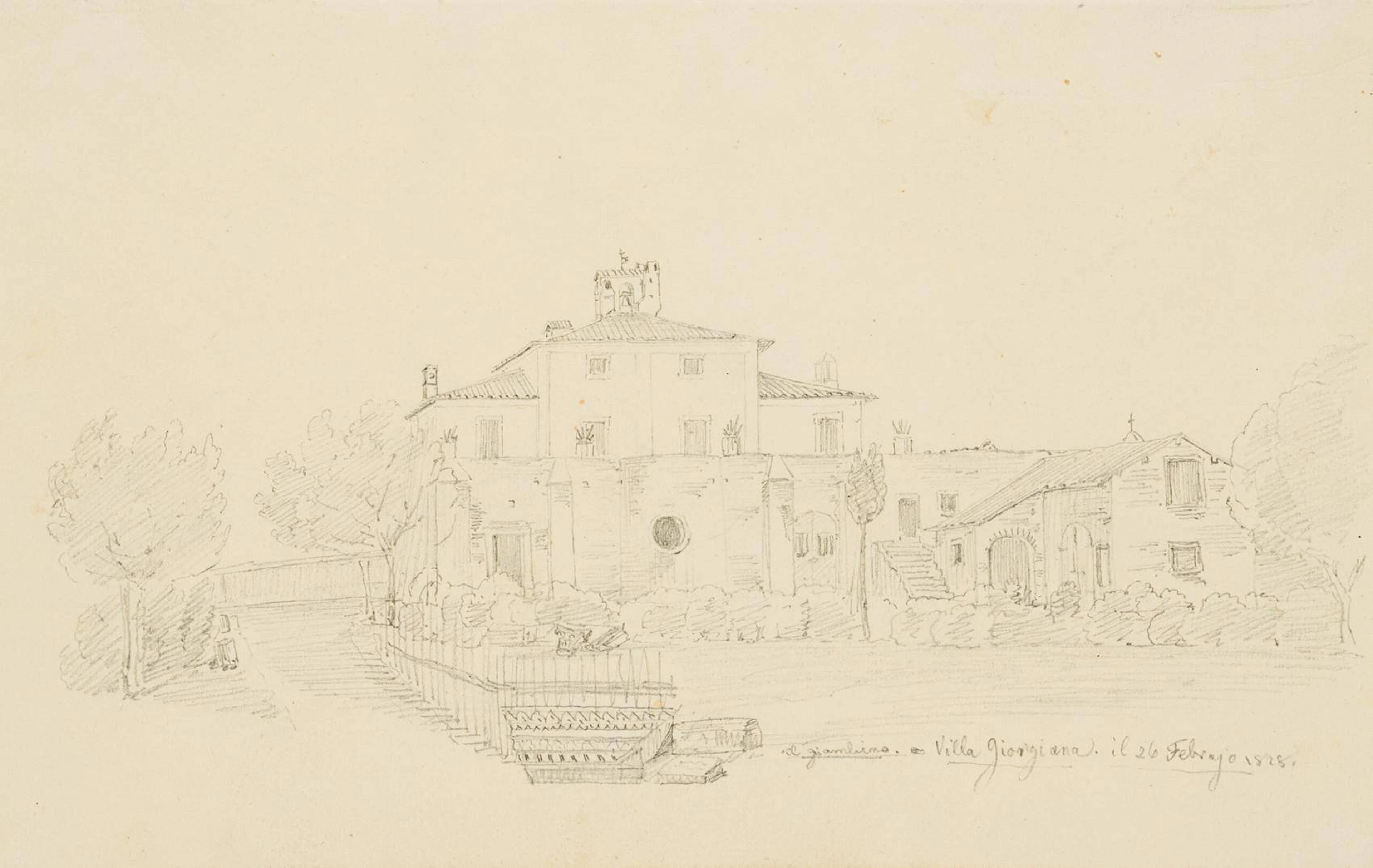 Ansicht der Villa Giorgiana | 14867