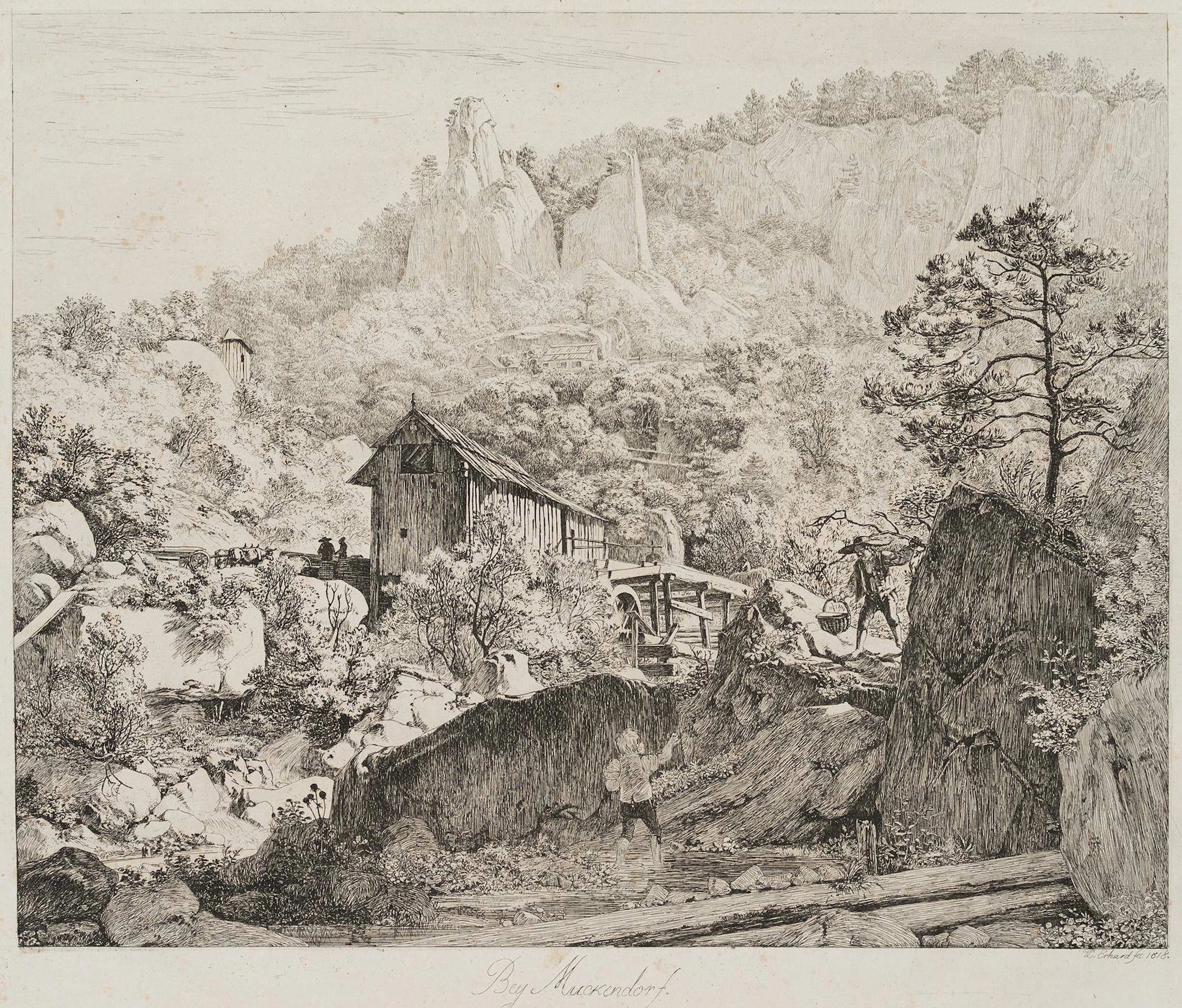 Wassermühle bei Muckendorf | 17108