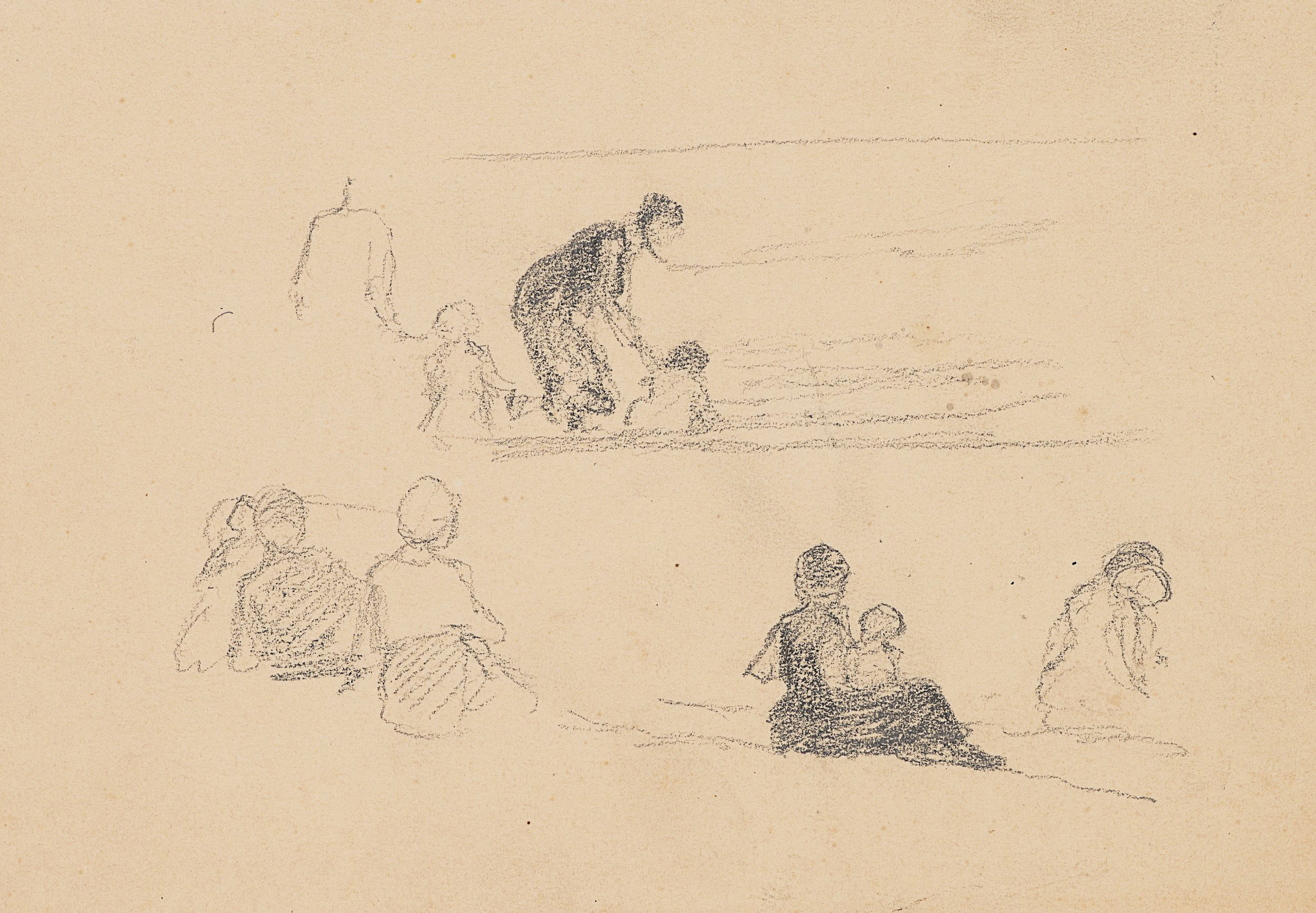 Figurenstudien mit Frauen und Kindern | 61920