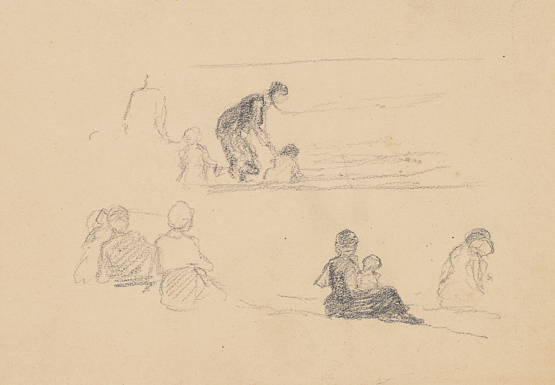 Figurenstudien mit Frauen und Kindern | 61920