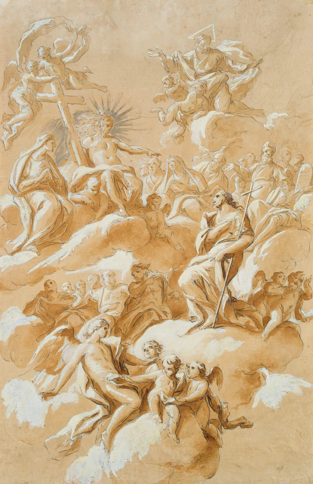Die Aufnahme Johannes des Täufers in den Himmel | 18940
