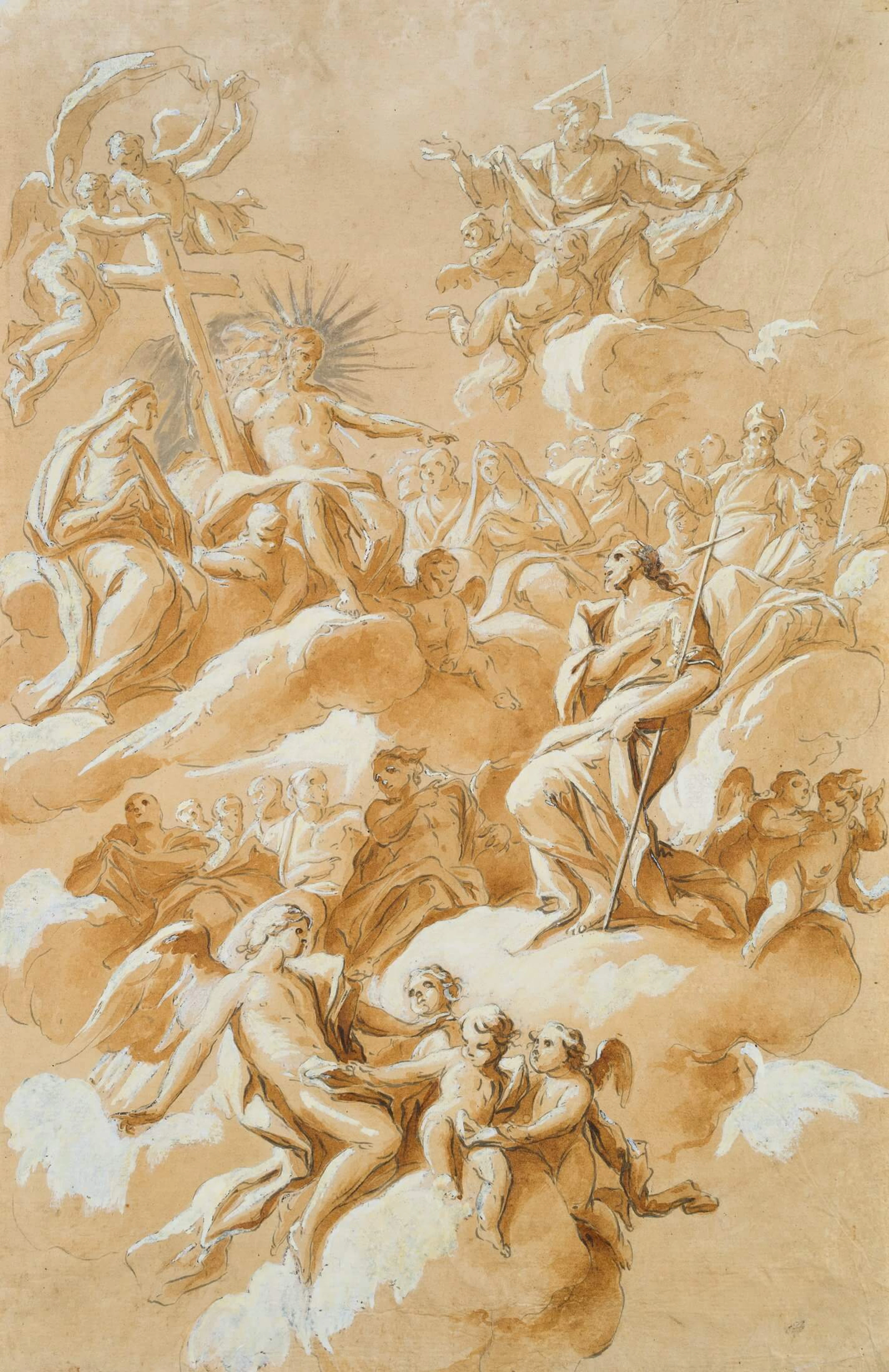 Die Aufnahme Johannes des Täufers in den Himmel | 18940