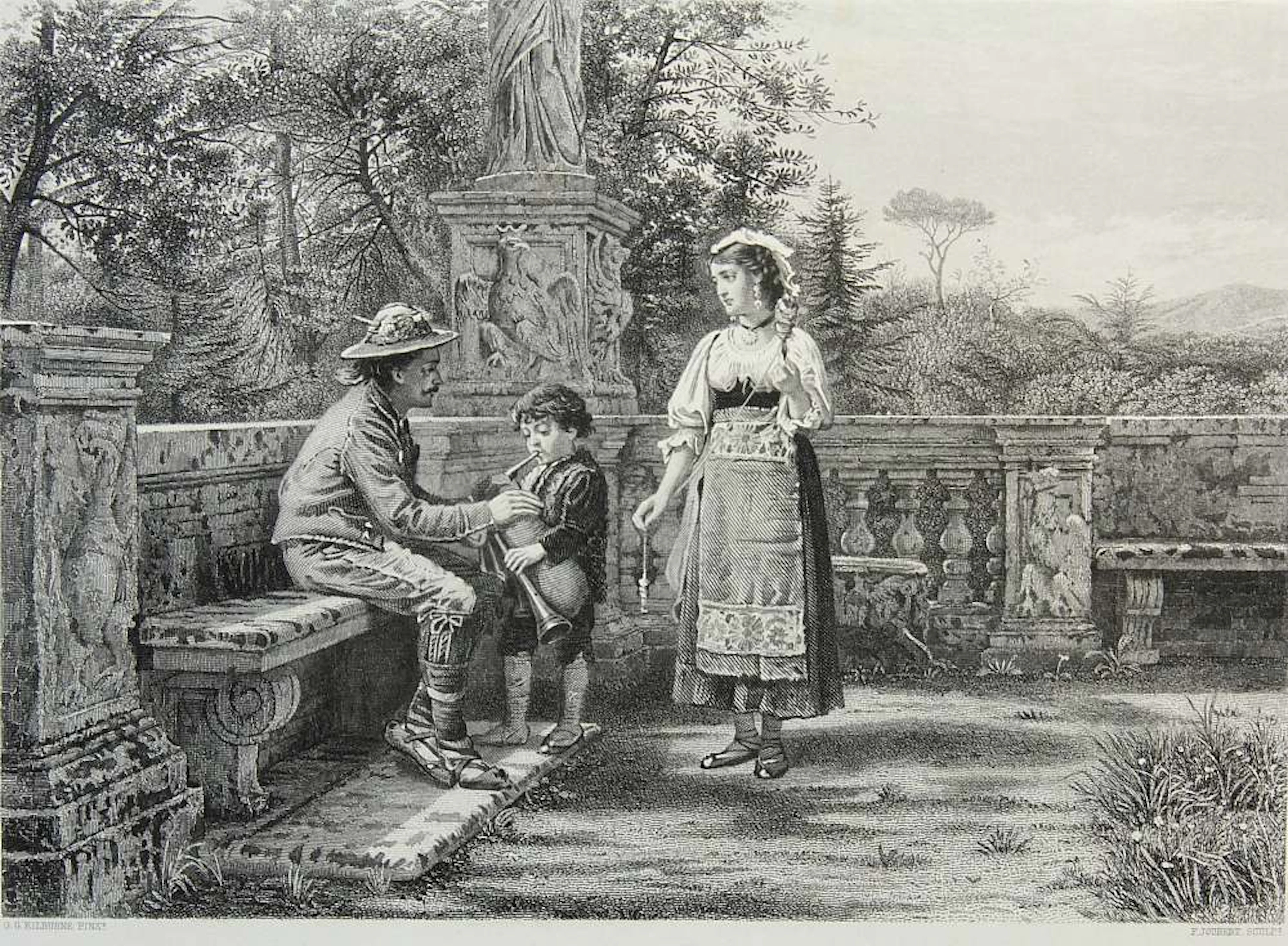 Ferdinand Joubert (1810 Paris - 1884 Mentone) nach George Goodwin