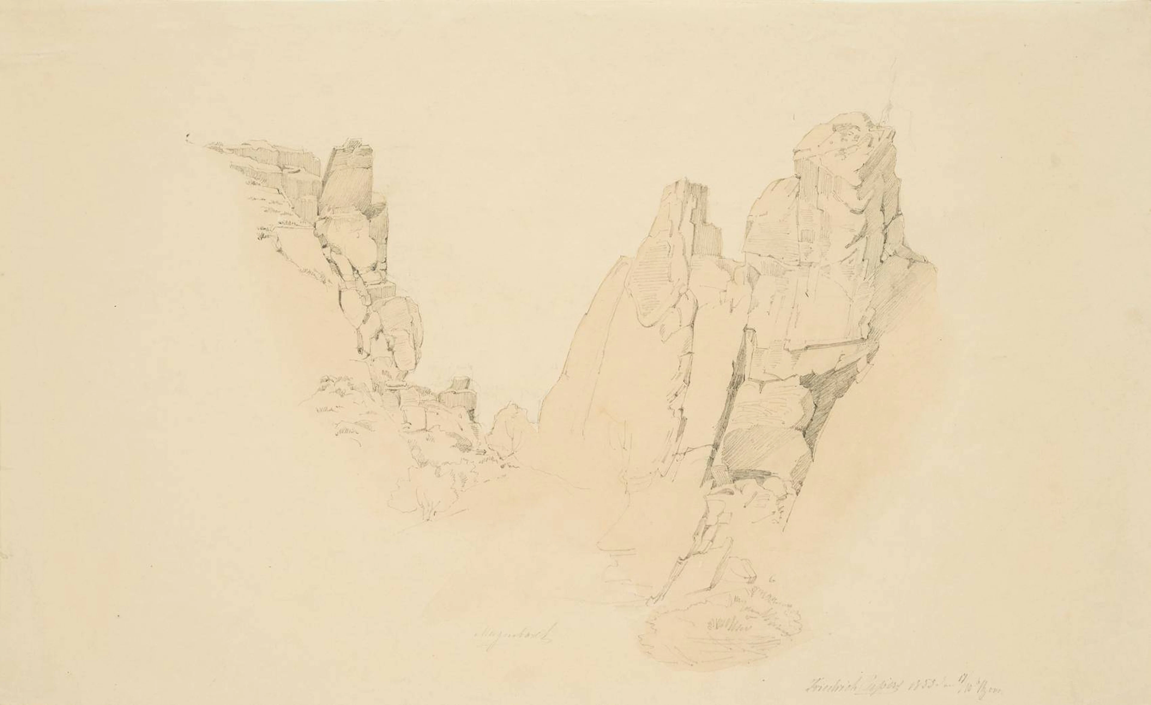 Felsformation im Morgenbachtal | 14829