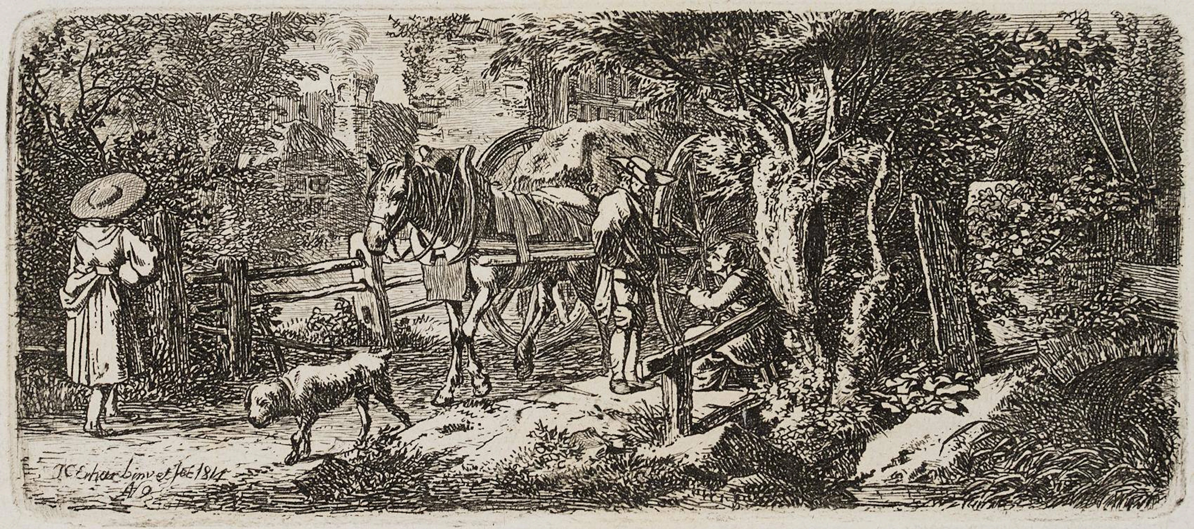 Der Almosen gebende Fuhrmann | 17121
