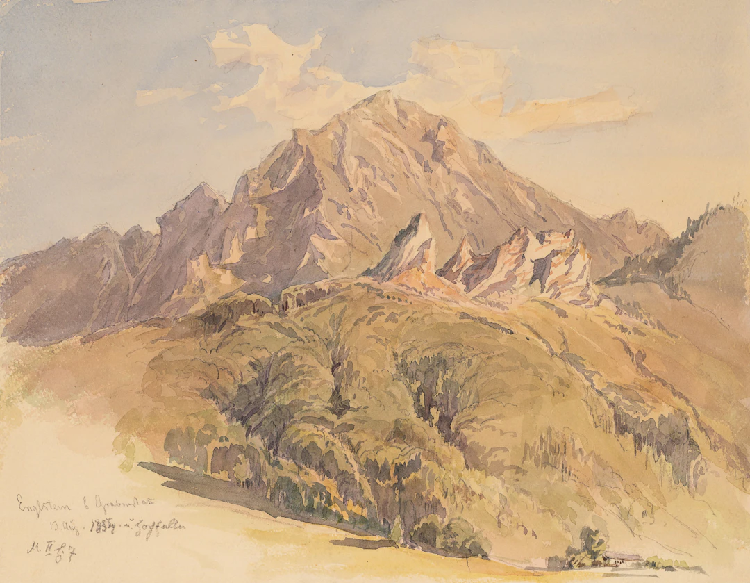Georg Wiesend (1807 Kufstein - 1881 Berchtesgaden), Engelstein bei
