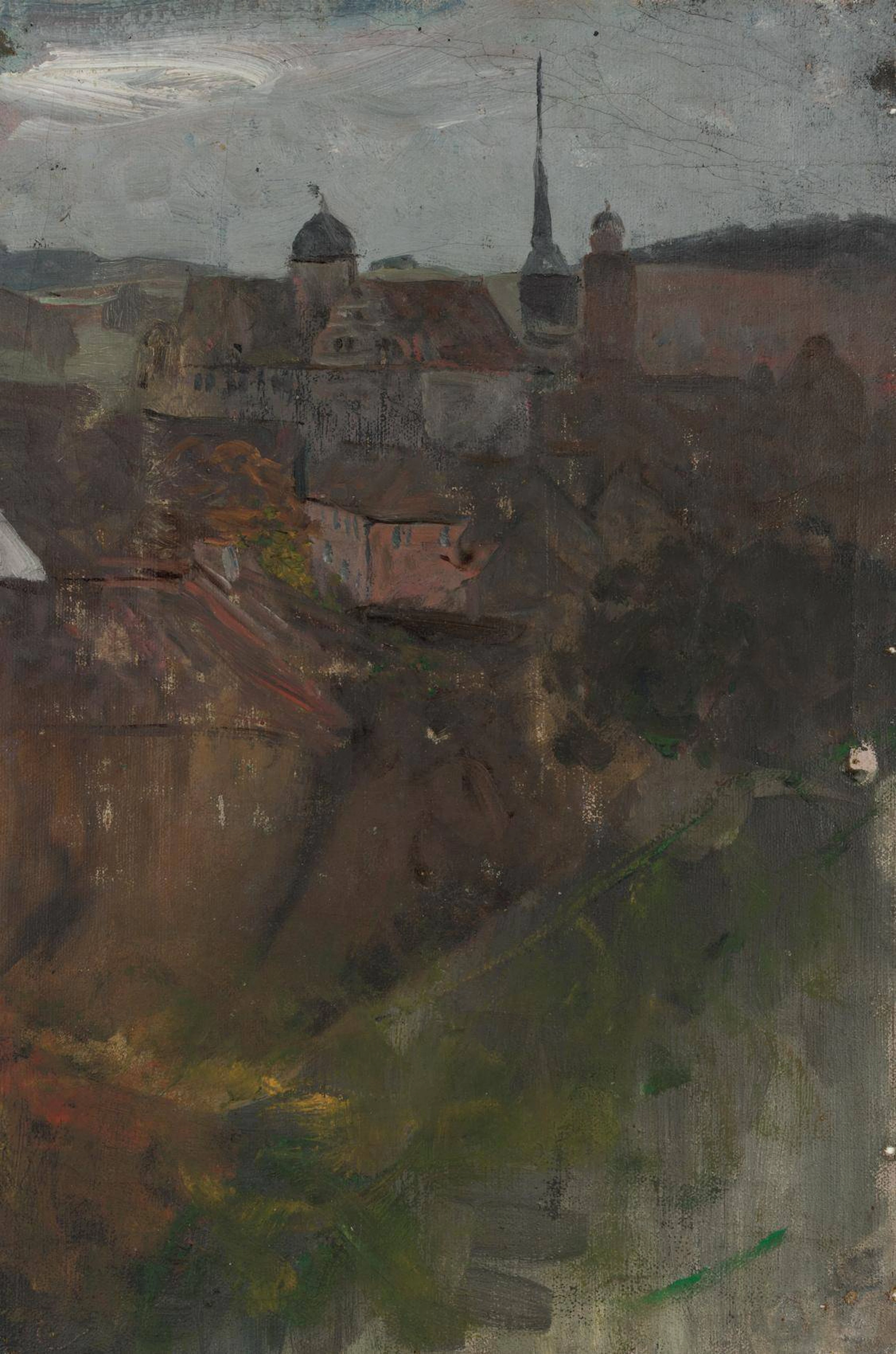 Blick auf eine Kleinstadt | 16201