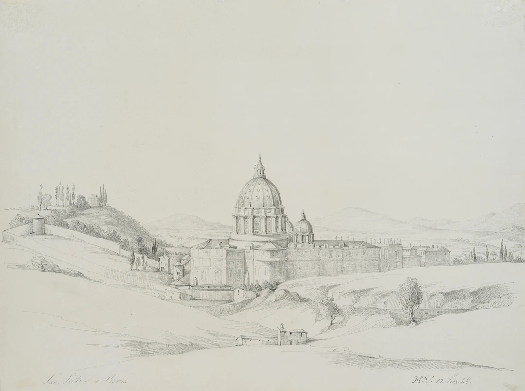Heinrich Wilhelmi (1816 Xanten - 1902 Düsseldorf), Sankt Peter in