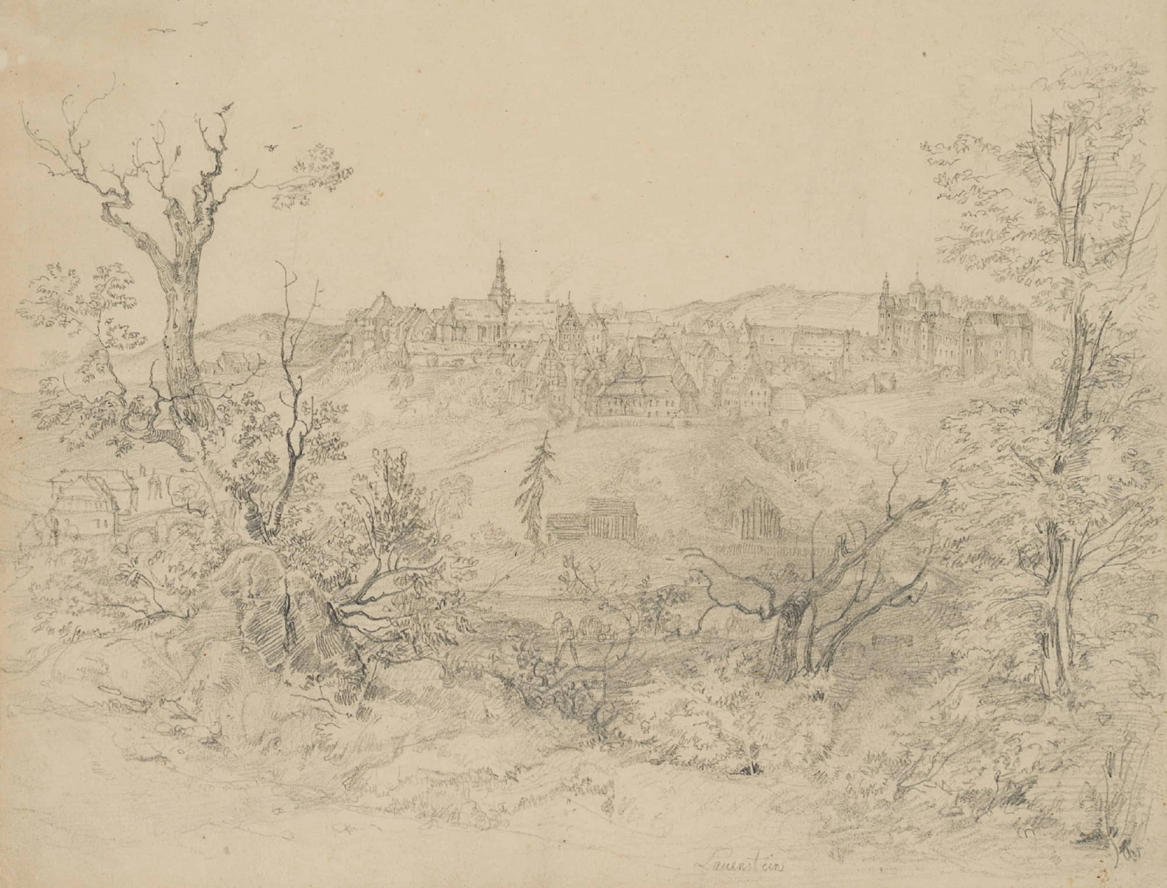 Ansicht von Lauenstein bei Altenberg | 44672