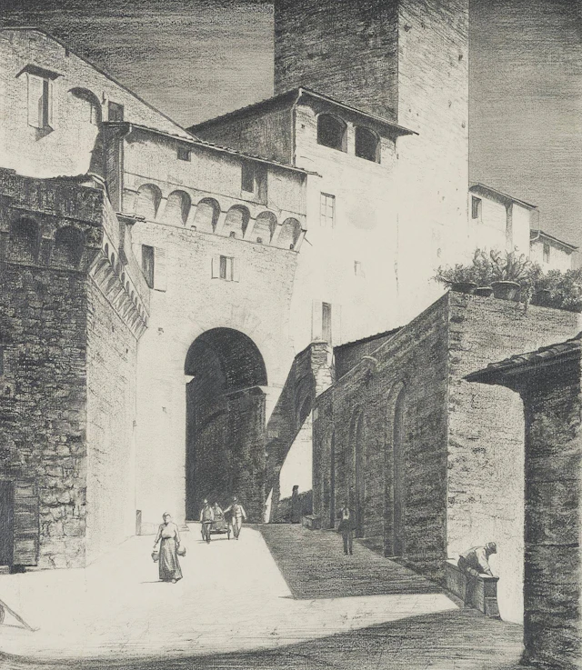 Arco dei Becci in San Gimignano