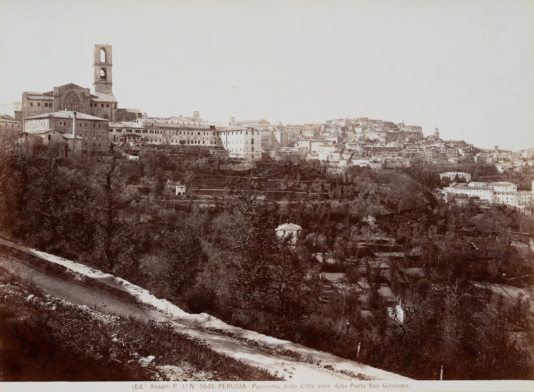 Stadtpanorama über Perugia | 48491