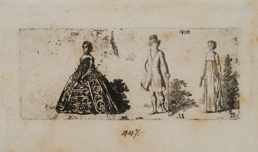 Modekleidung des 18. Jahrhunderts | 14382