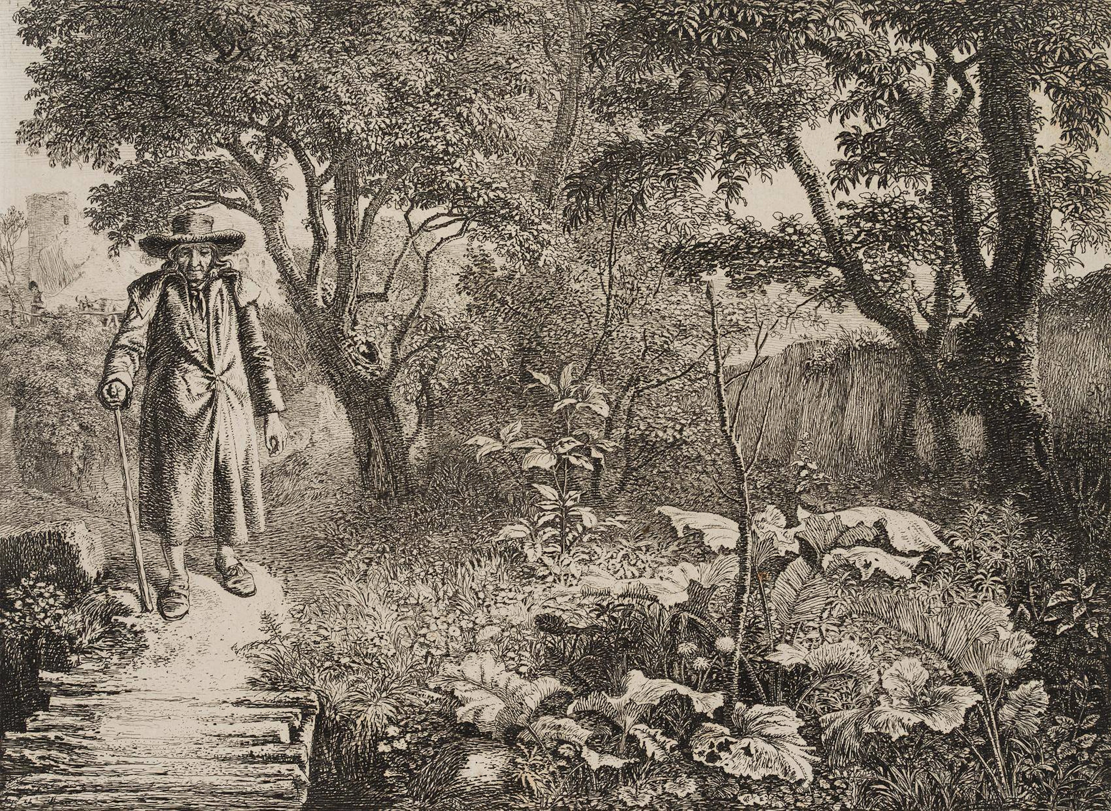 Der Alte vor dem Knüppelsteg | 17167