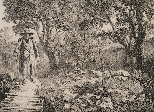 Der Alte vor dem Knüppelsteg | 17167