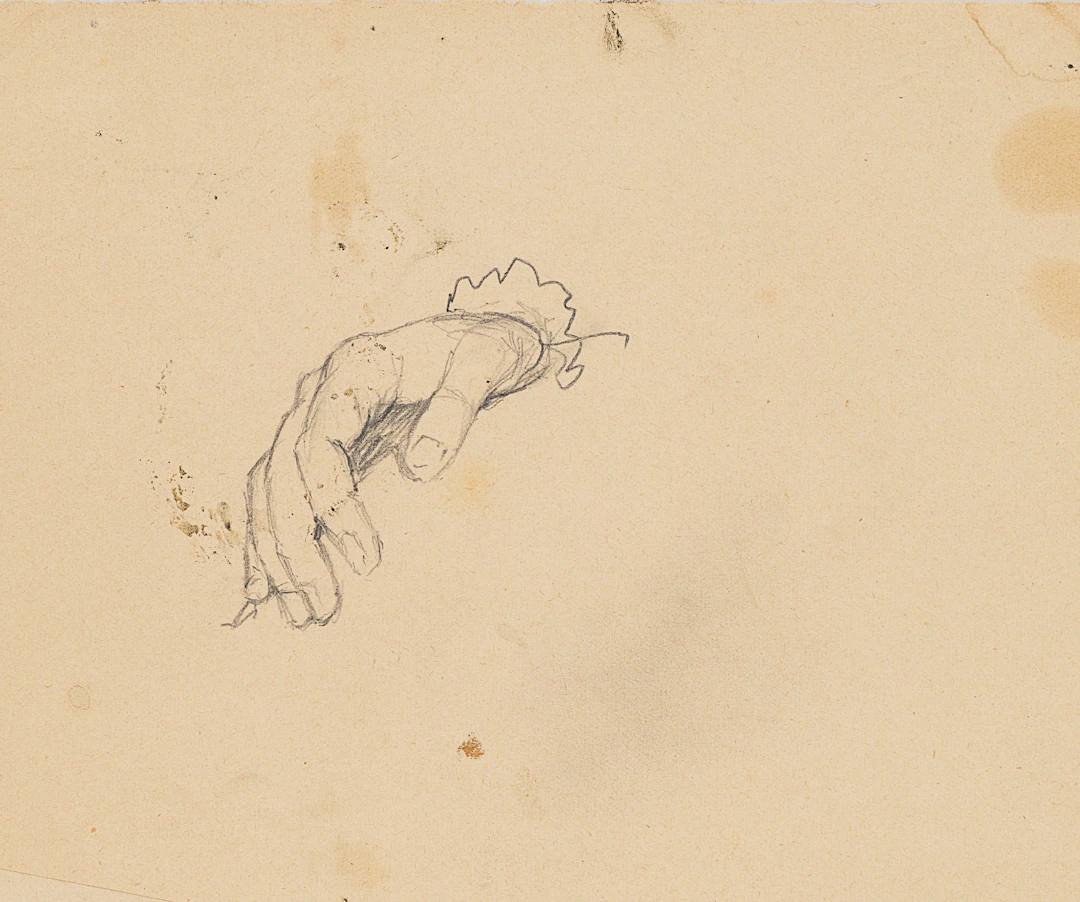Studie einer Hand | 61933