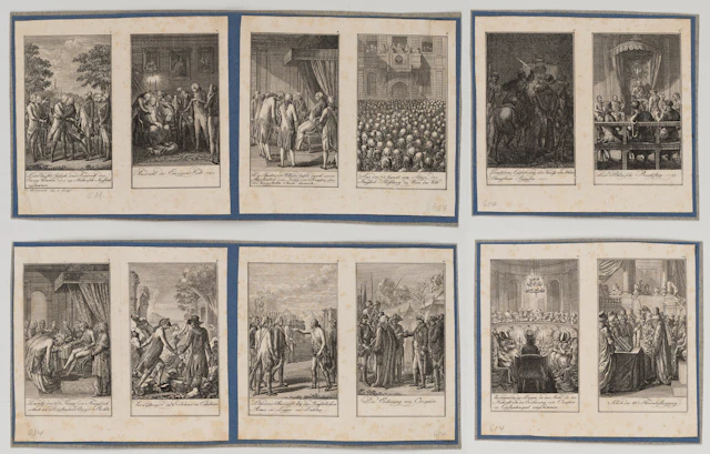 12 Blätter Darstellungen aus der neuen Geschichte | 14648