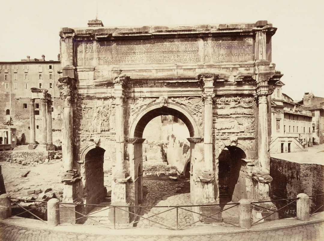 Triumphbogen Septimius-Severus, Rom | 30089