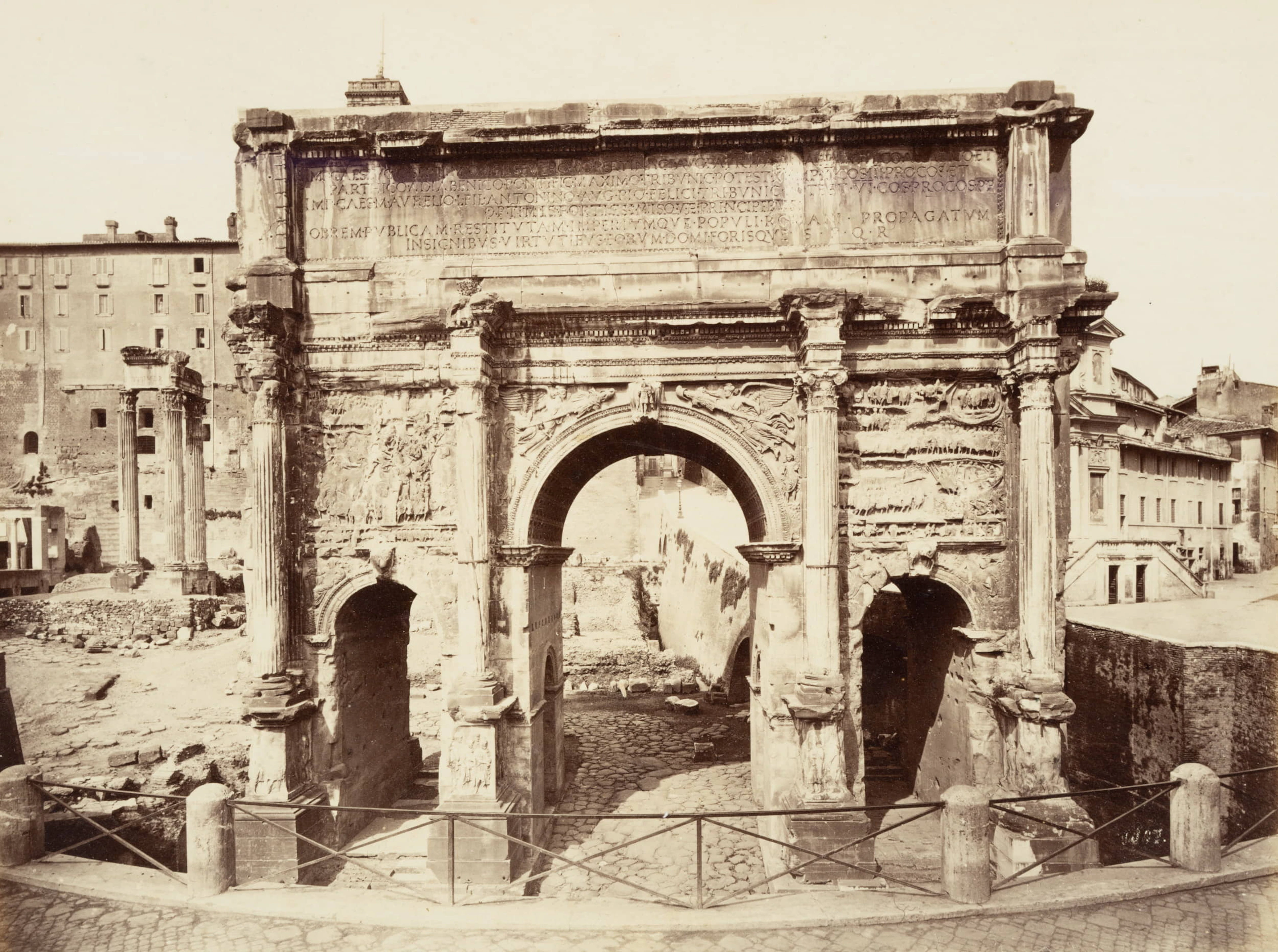 Triumphbogen Septimius-Severus, Rom | 30089