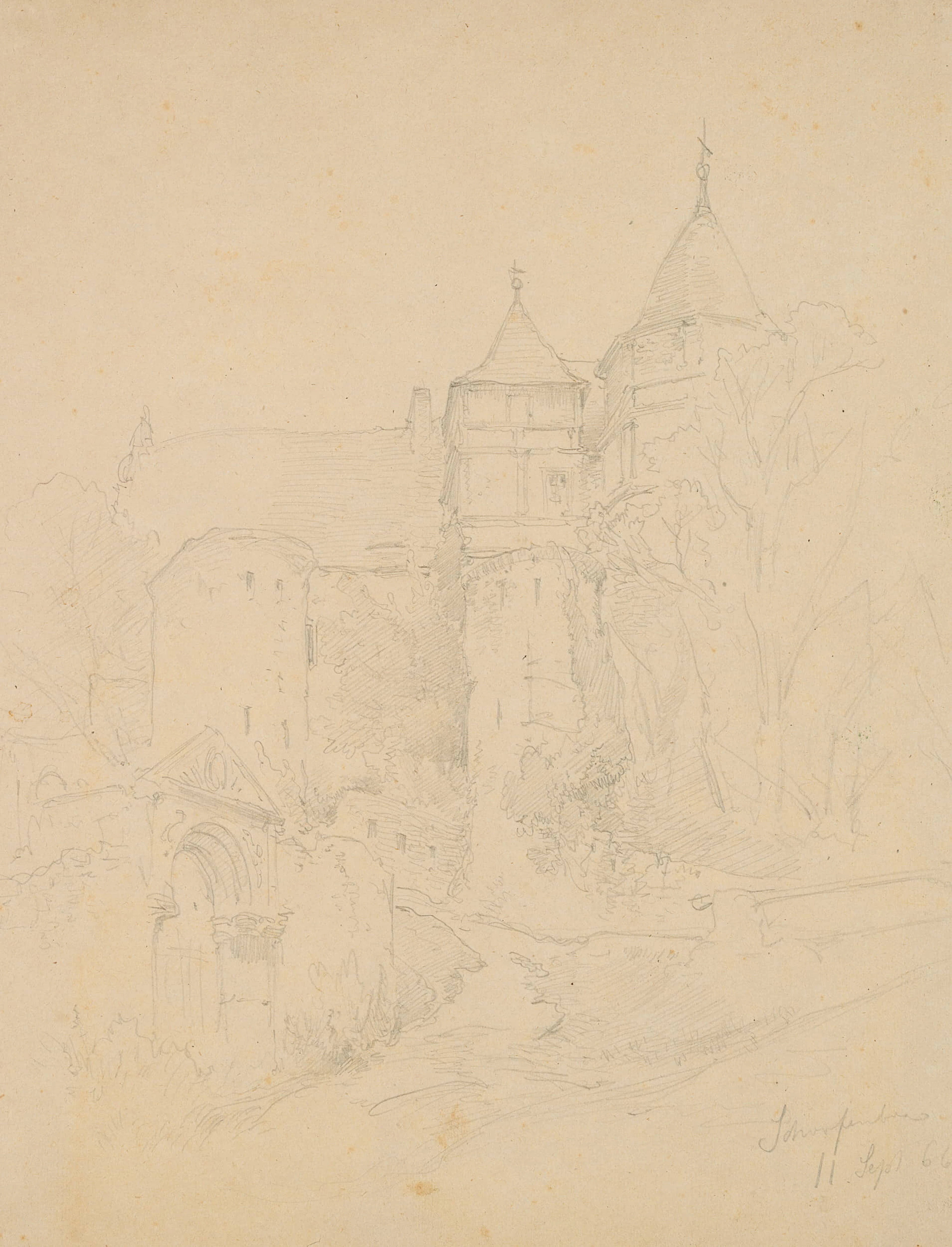 Schloss Scharfenberg bei Meißen | 38695