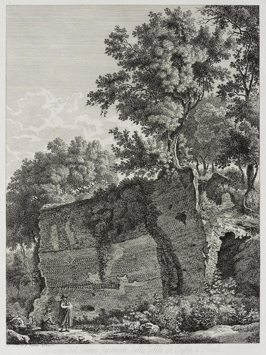 Die Villa des Cassius in Tivoli | 17074