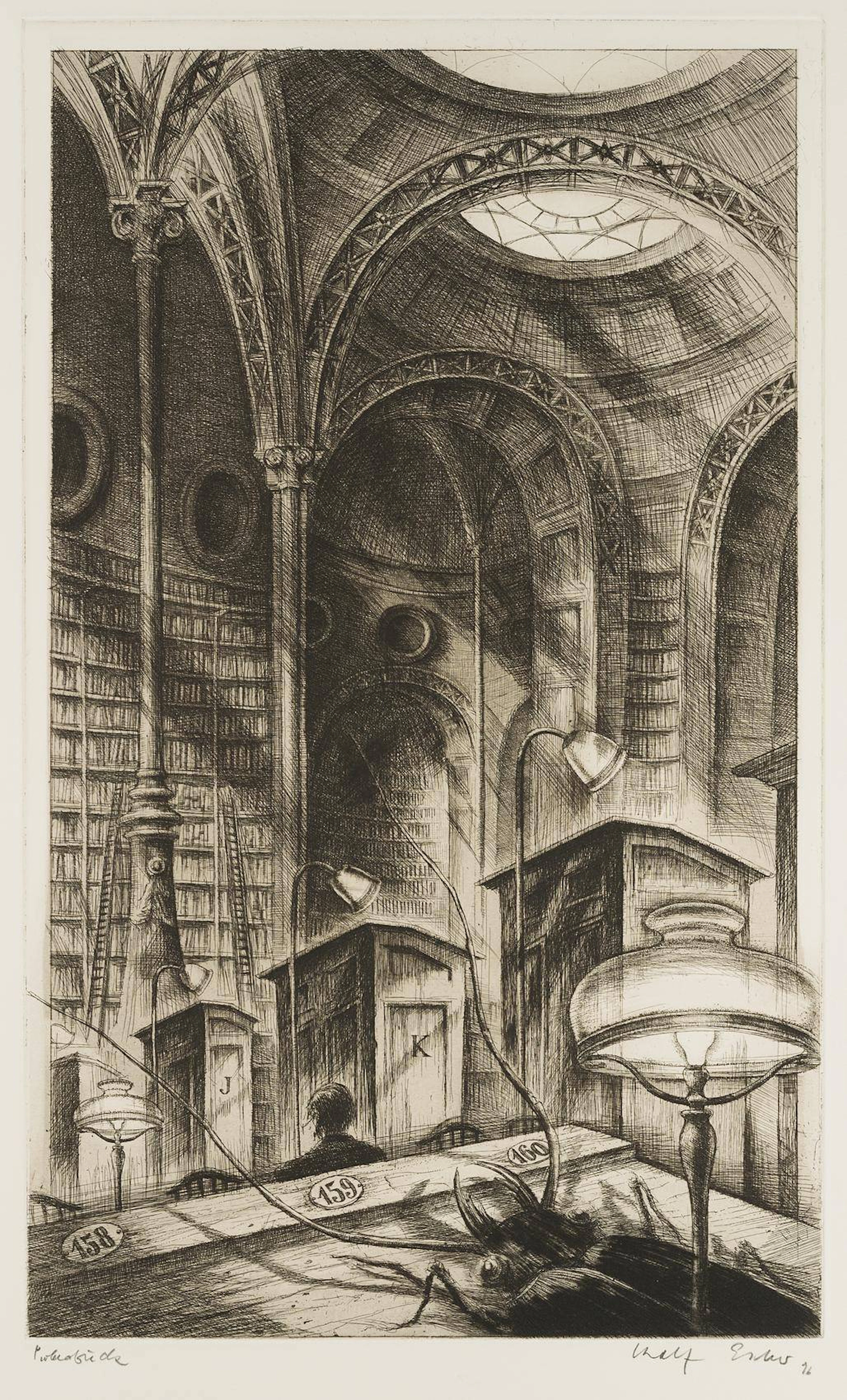 "Später Besuch" in der Bibliothèque National Paris | 16497