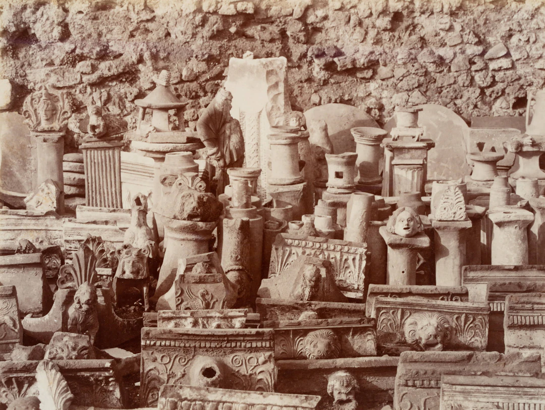 Skulpturfragmente, Pompei | 48423