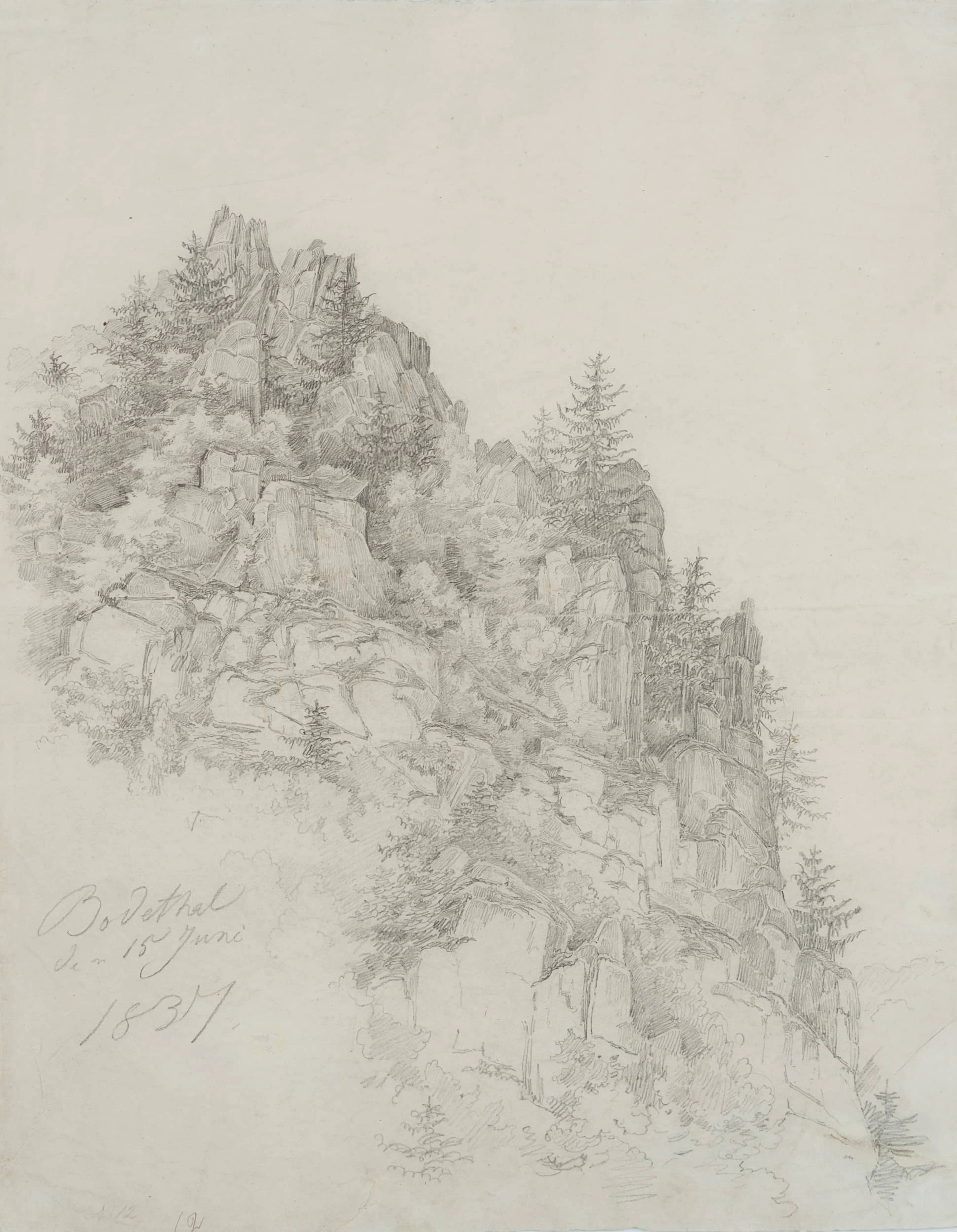 Roßtrappe im Bodetal, Harz | 18543