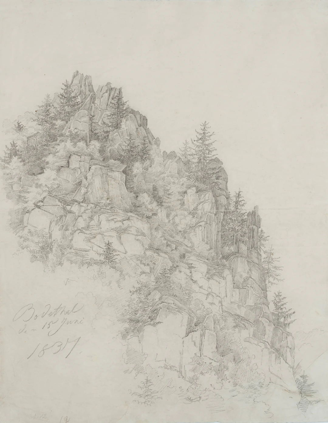 Roßtrappe im Bodetal, Harz | 18543