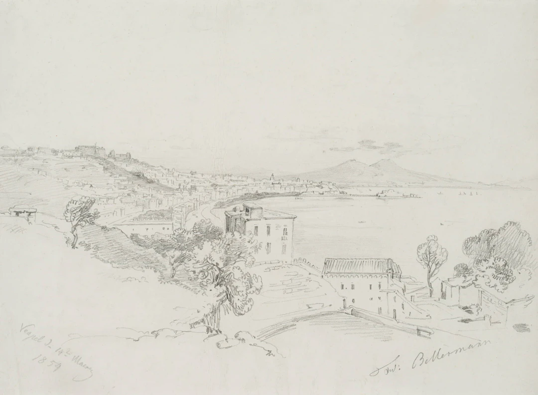 Ferdinand Konrad Bellermann (1814 Erfurt - 1889 Berlin), Bucht von