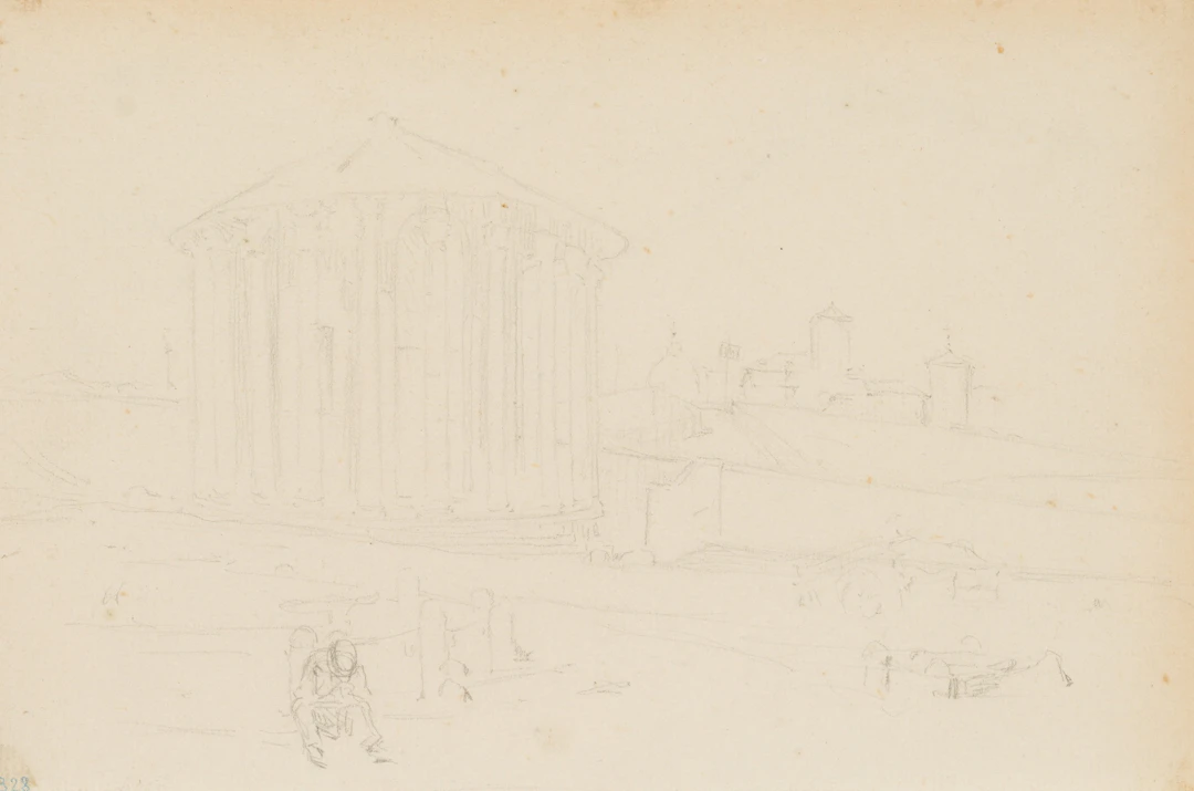 Leo Primavesi (1871 Köln - nach 1937 ), Tempel des Hercules Victor