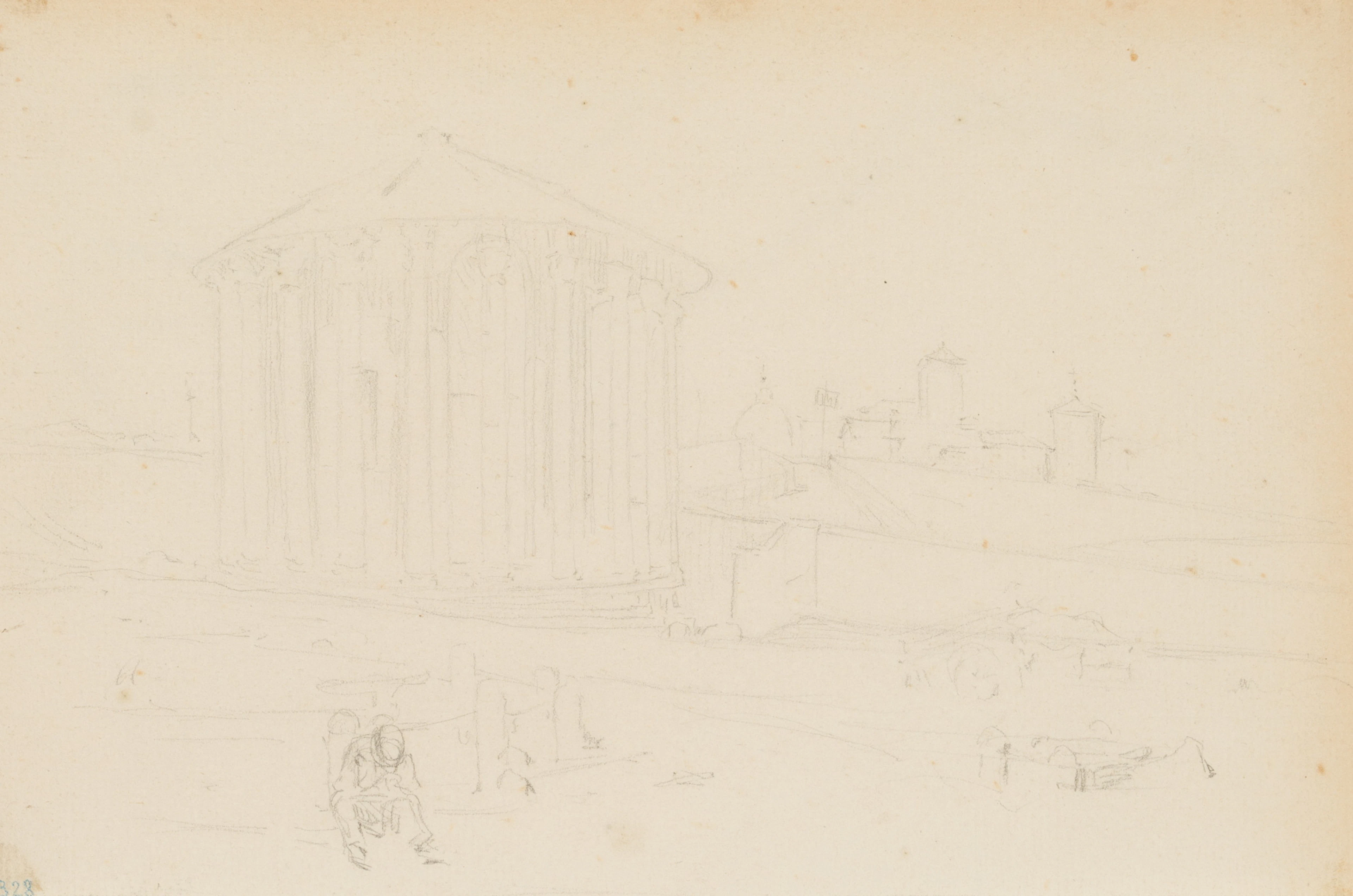 Leo Primavesi (1871 Köln - nach 1937 ), Tempel des Hercules Victor