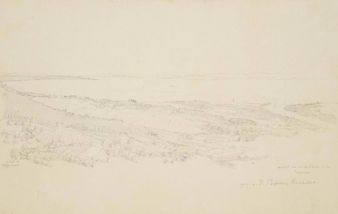 Blick auf Walzenhausen am Bodensee | 12036