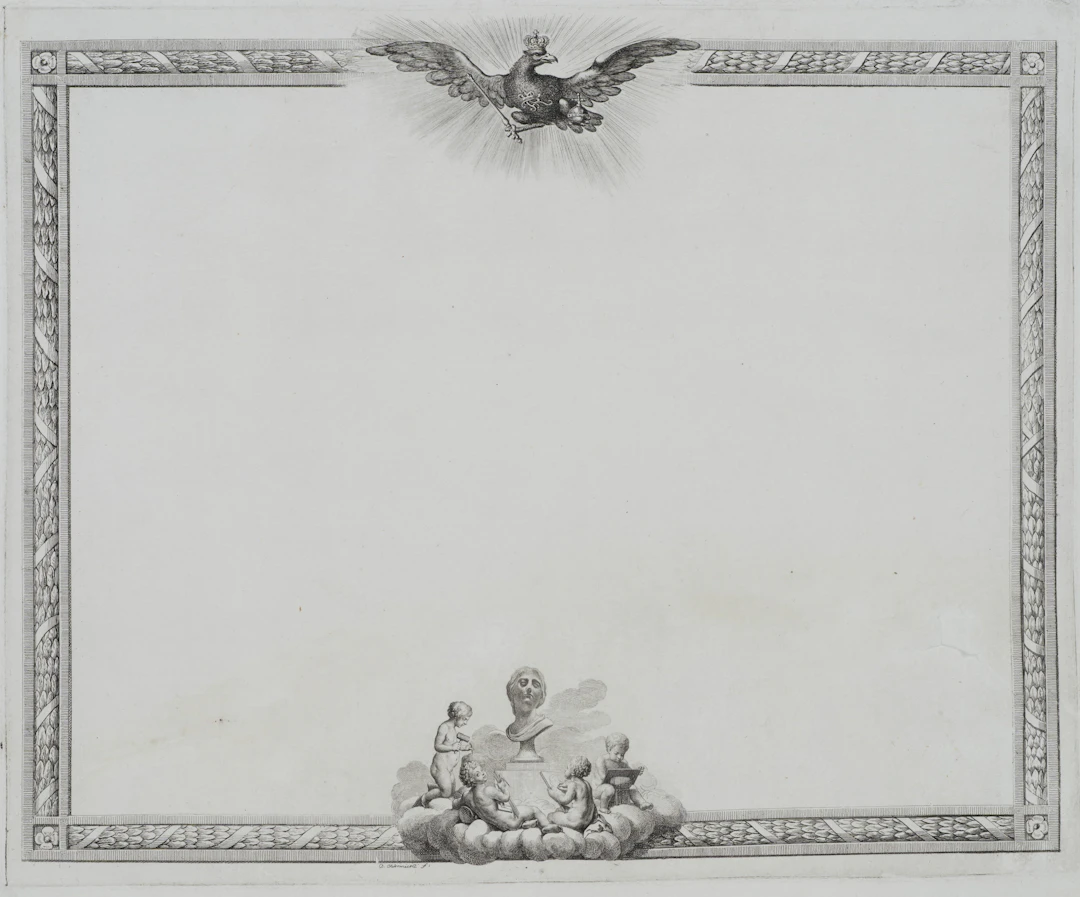 Blanquet zu den Patenten der Königlichen Academie der Künste zu Berlin | 11997