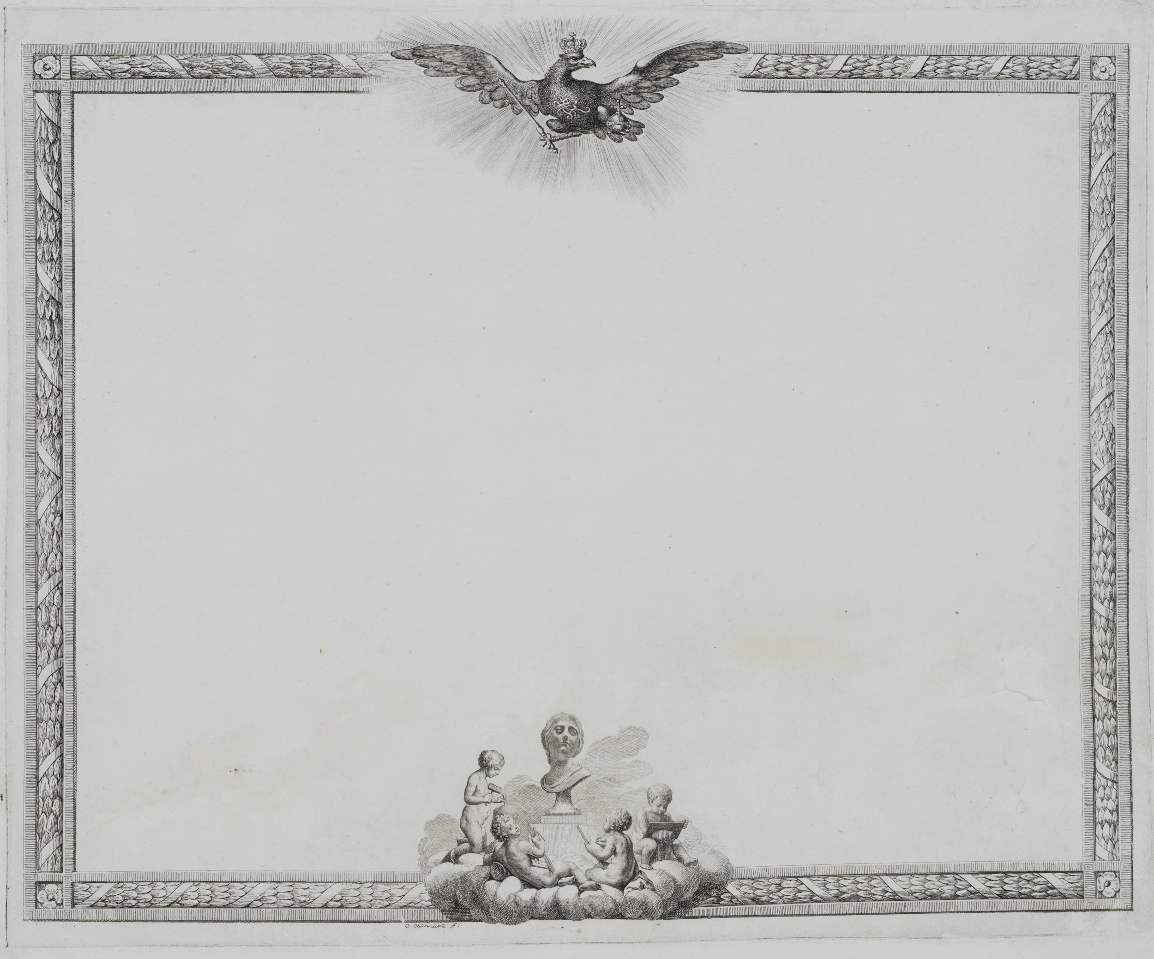 Blanquet zu den Patenten der Königlichen Academie der Künste zu Berlin | 11997
