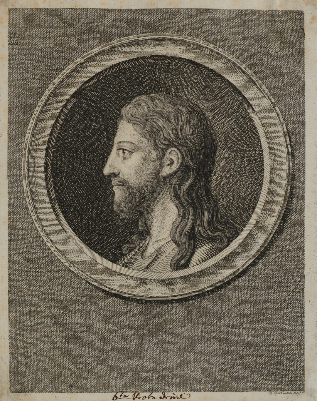 Christuskopf, 6. Probedruck | 14443