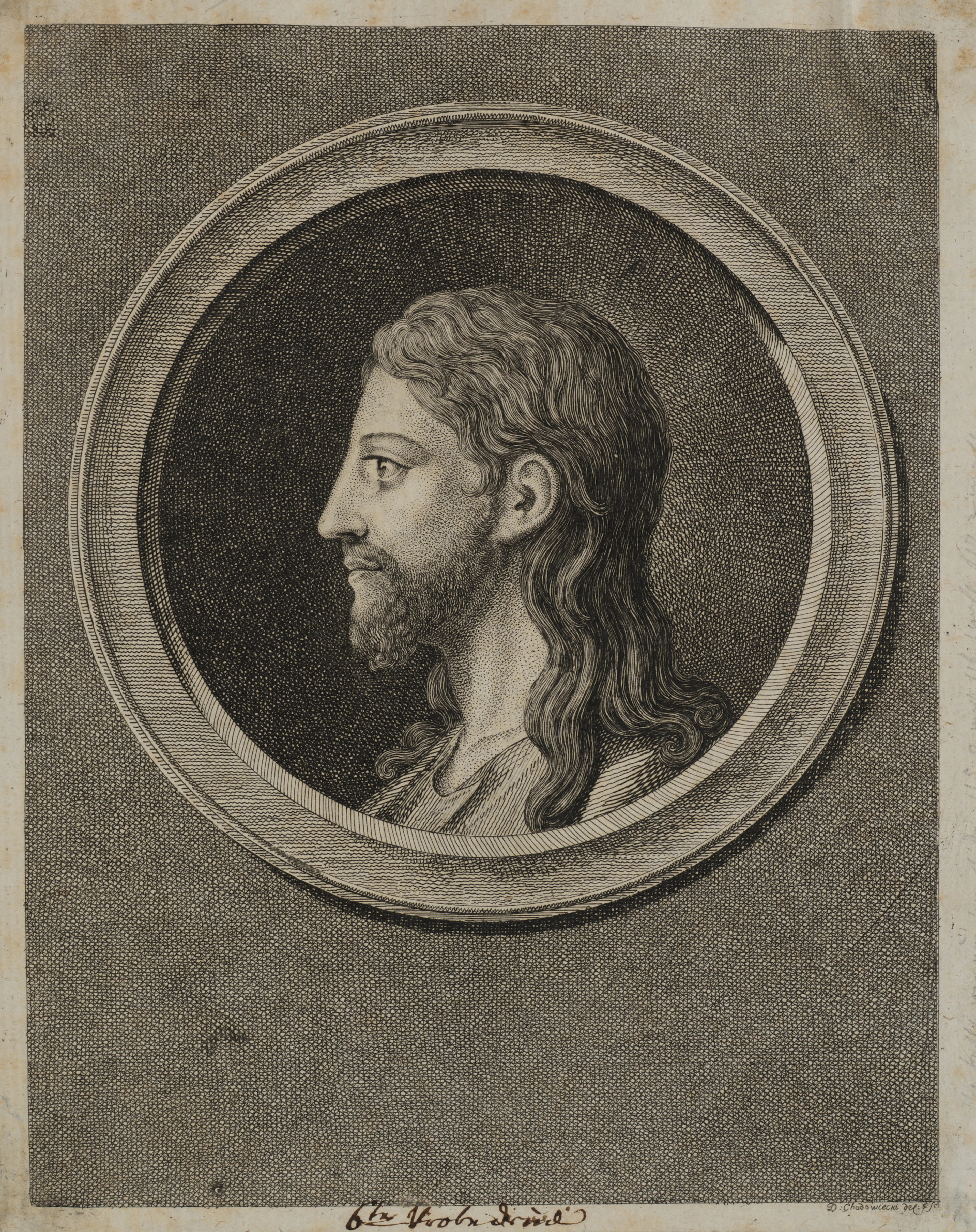 Christuskopf, 6. Probedruck | 14443