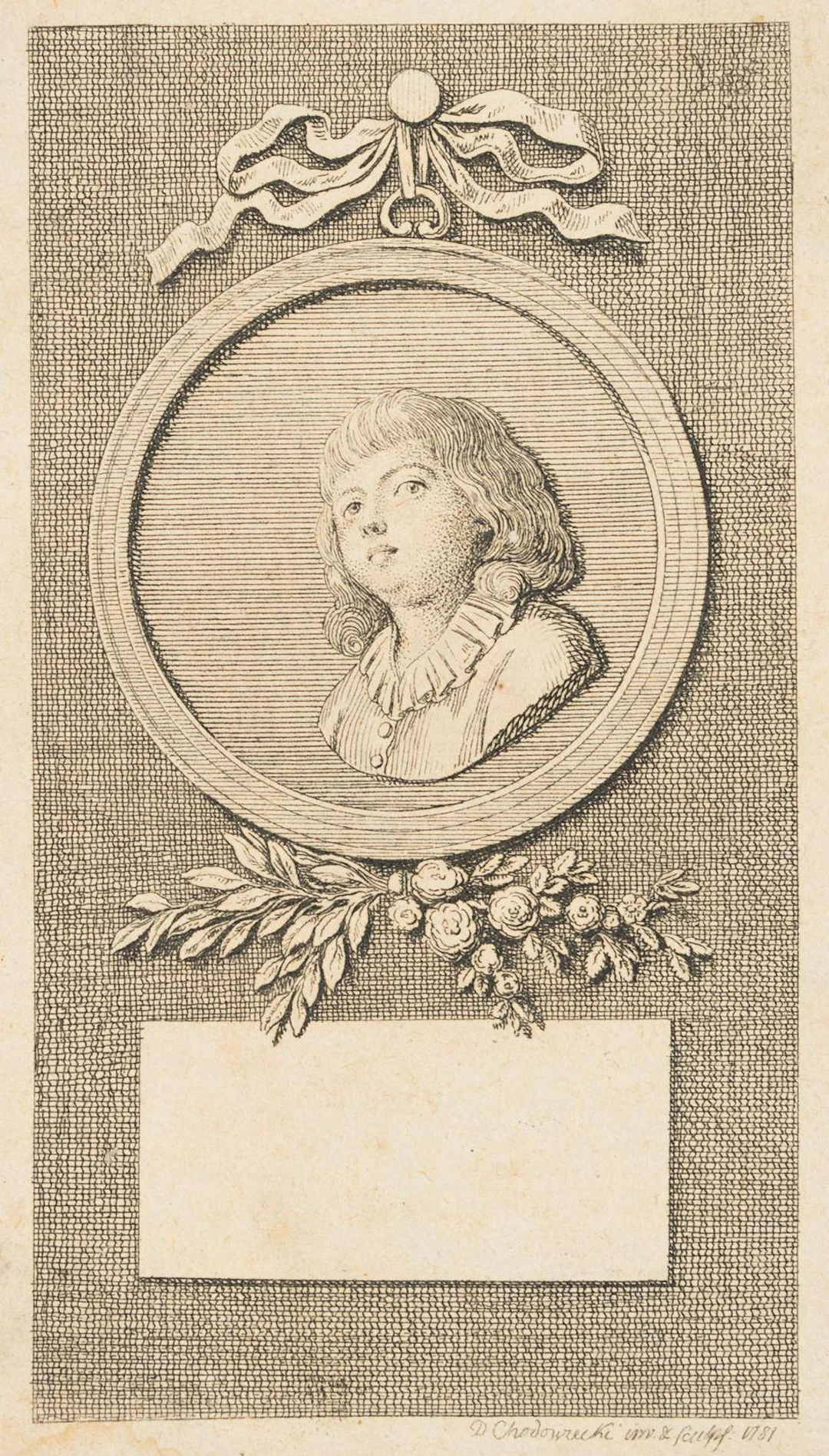 Portrait zum Lauenburger Calender auf das Jahr 1782