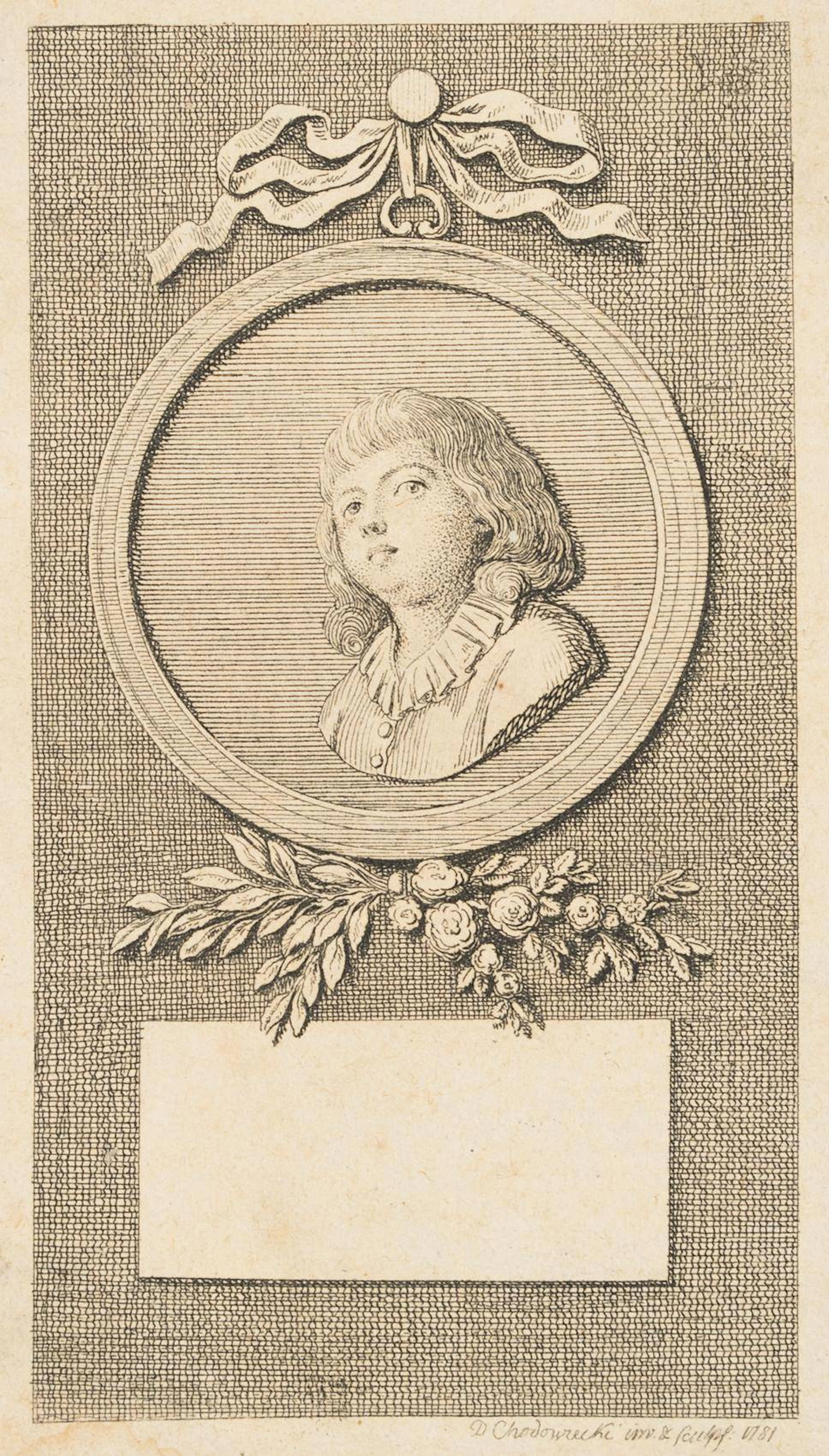 Portrait zum Lauenburger Calender auf das Jahr 1782