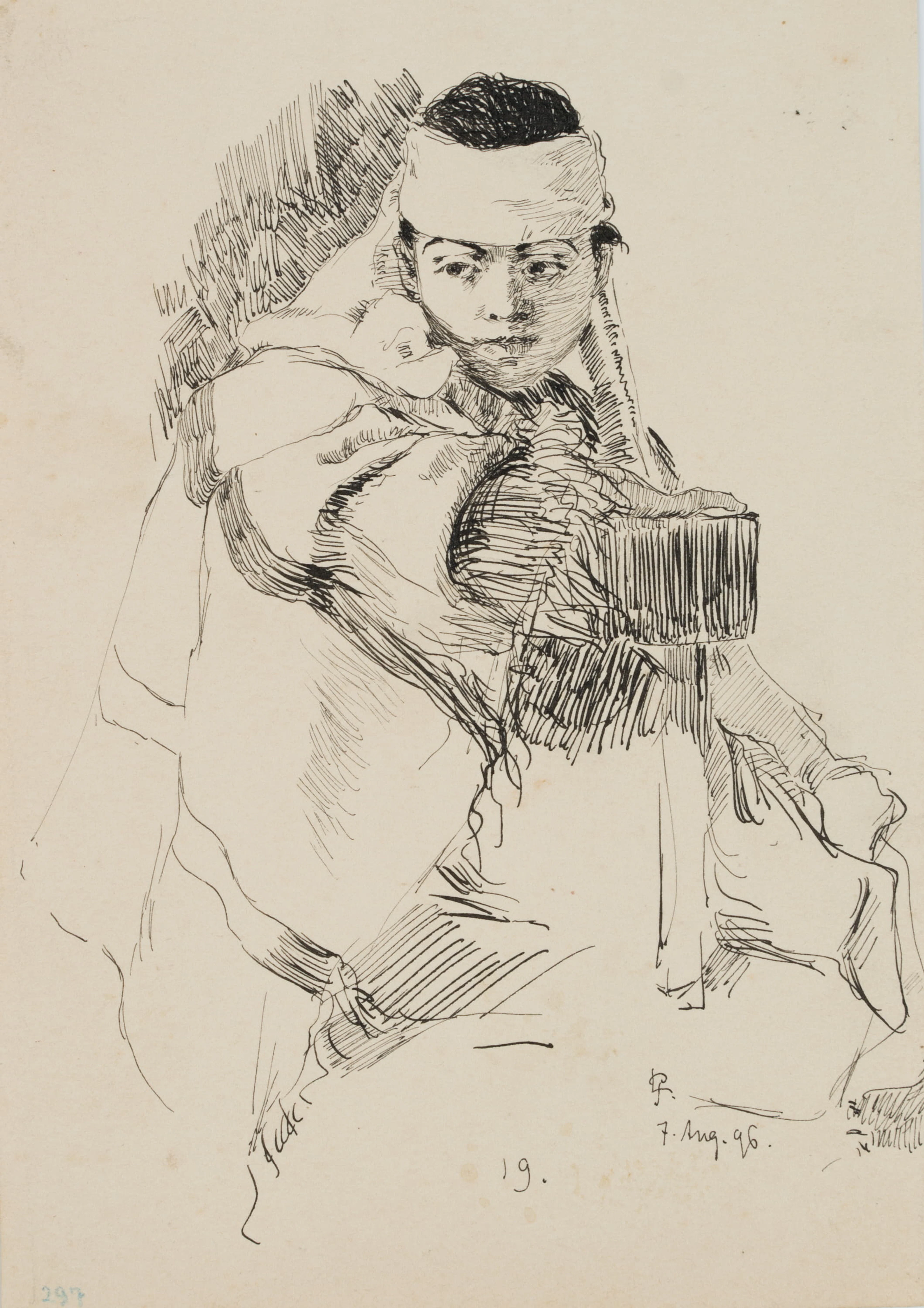 Leo Primavesi (1871 Köln - nach 1937 ), Junge Italienerin, Neapolitanerin