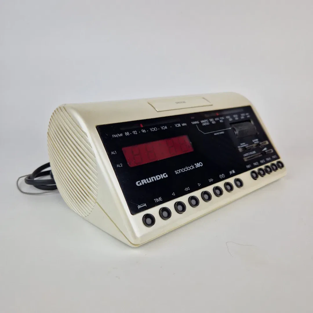 Vintage klockradio