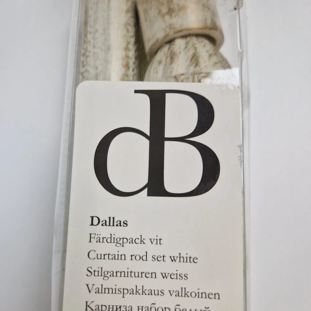 Gardinstänger med tillbehör