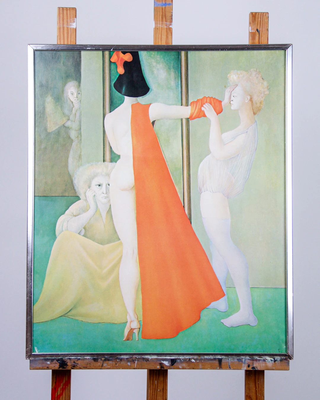Offsettryck, efter Leonor Fini, signerad i trycket