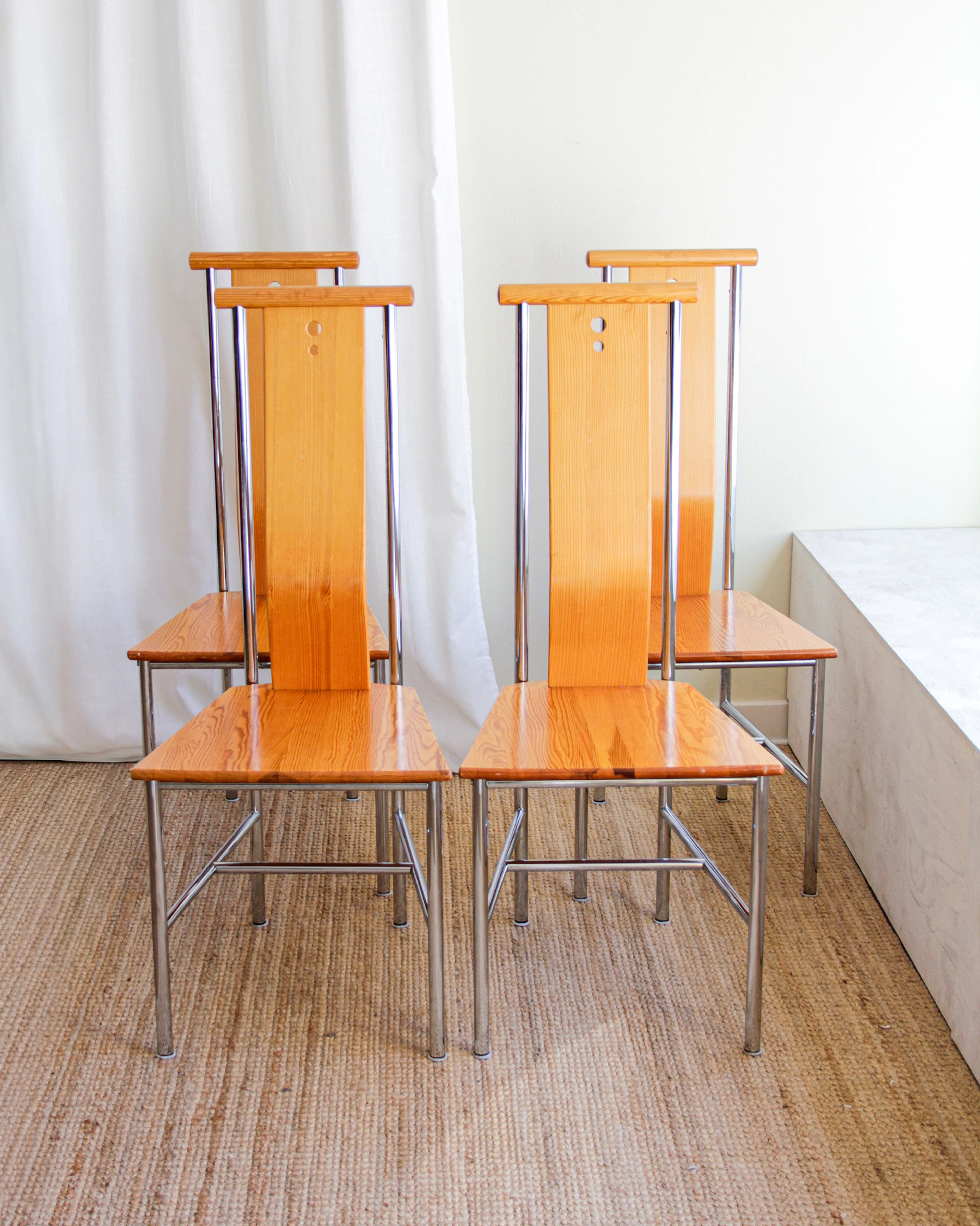 Stolar, 4 st, "Turku", IKEA, 1990-tal