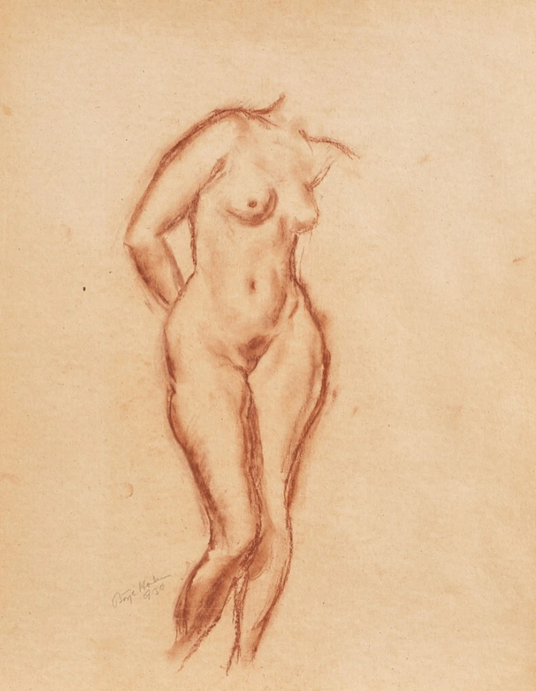 Nude model III Börje Holm