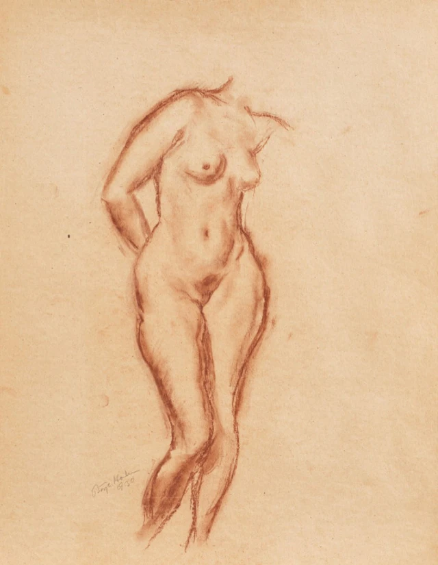 Nude model III Börje Holm
