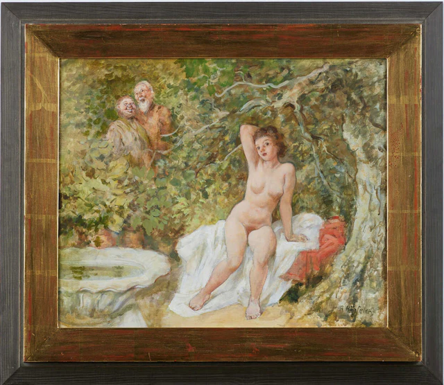 Susanna in the bath | Robert Högfeldt
