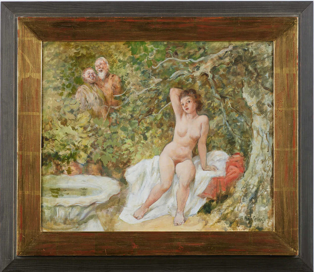 Susanna in the bath | Robert Högfeldt