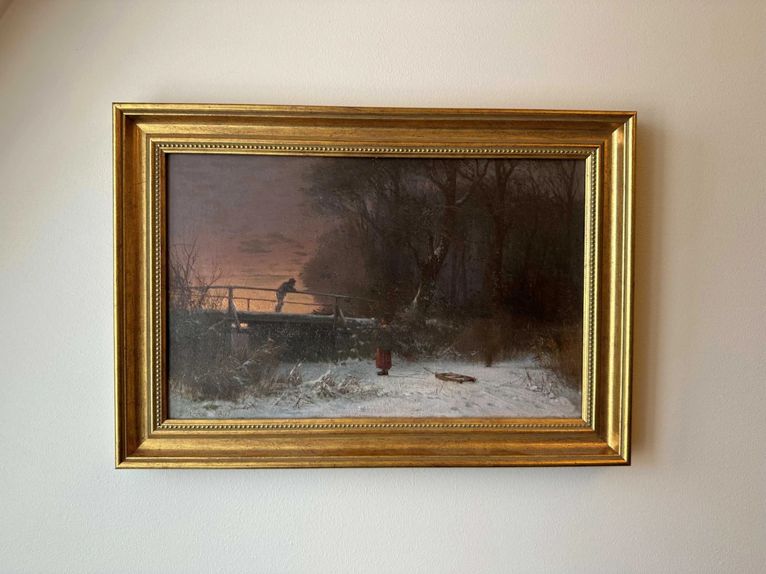 Girl with Sledge | Frederik Rohde