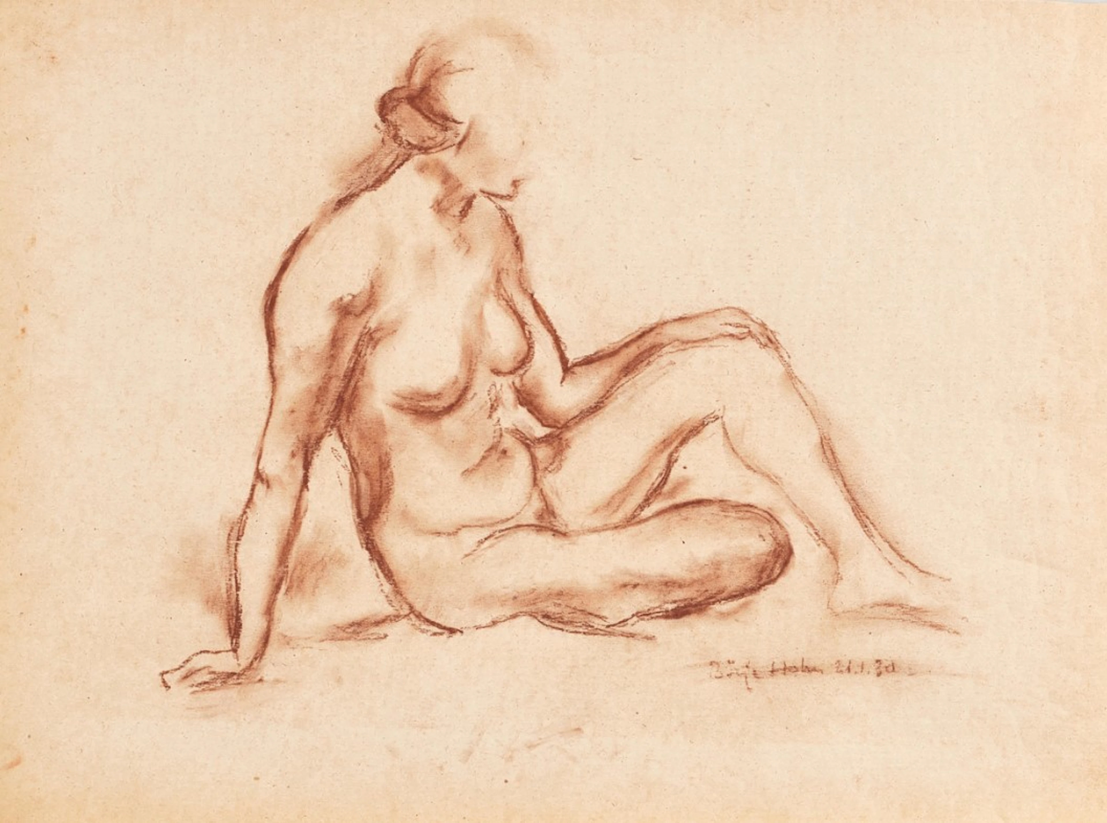 Nude model IV Börje Holm