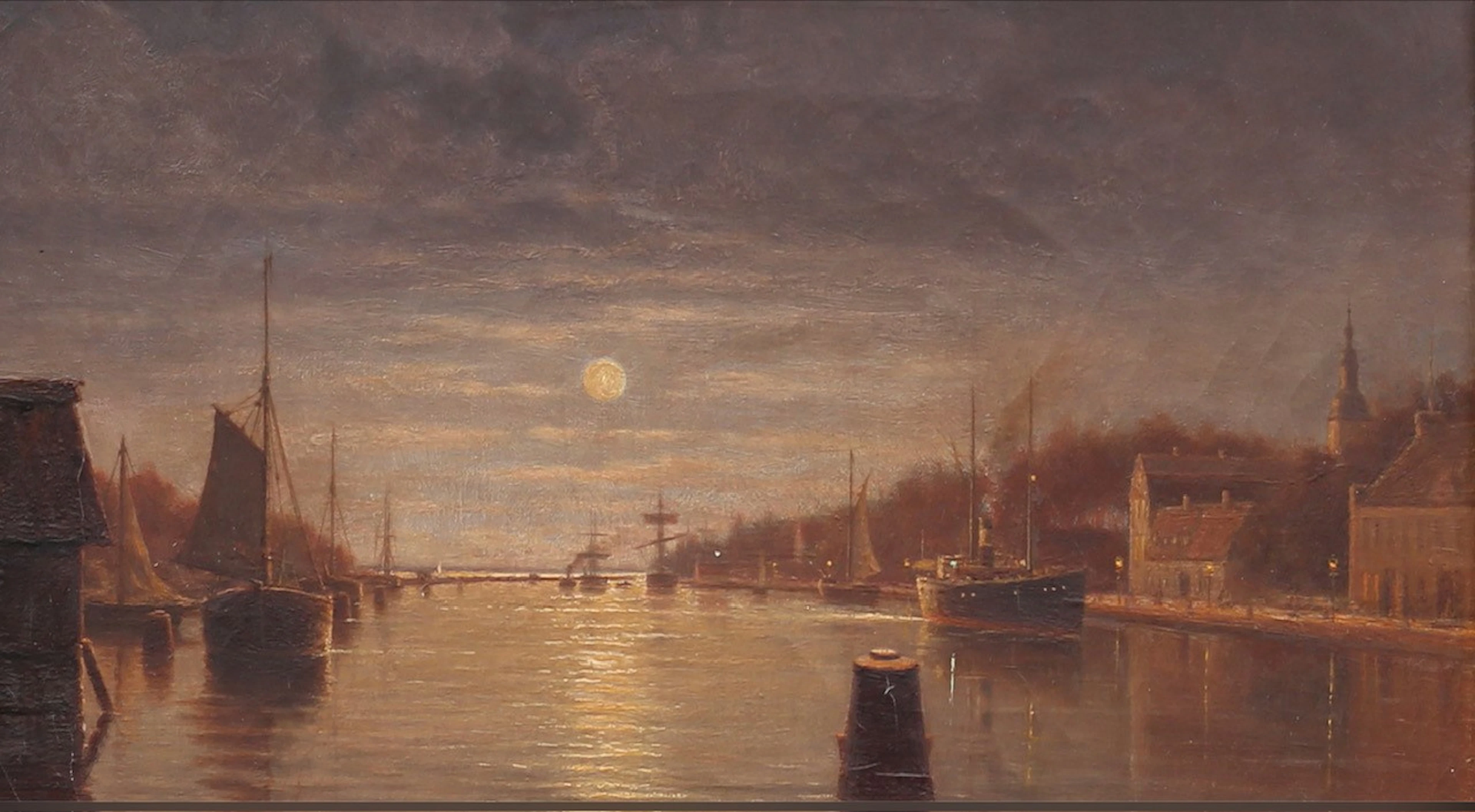 Sunset in Halmstad Port | Oscar Ohlsson